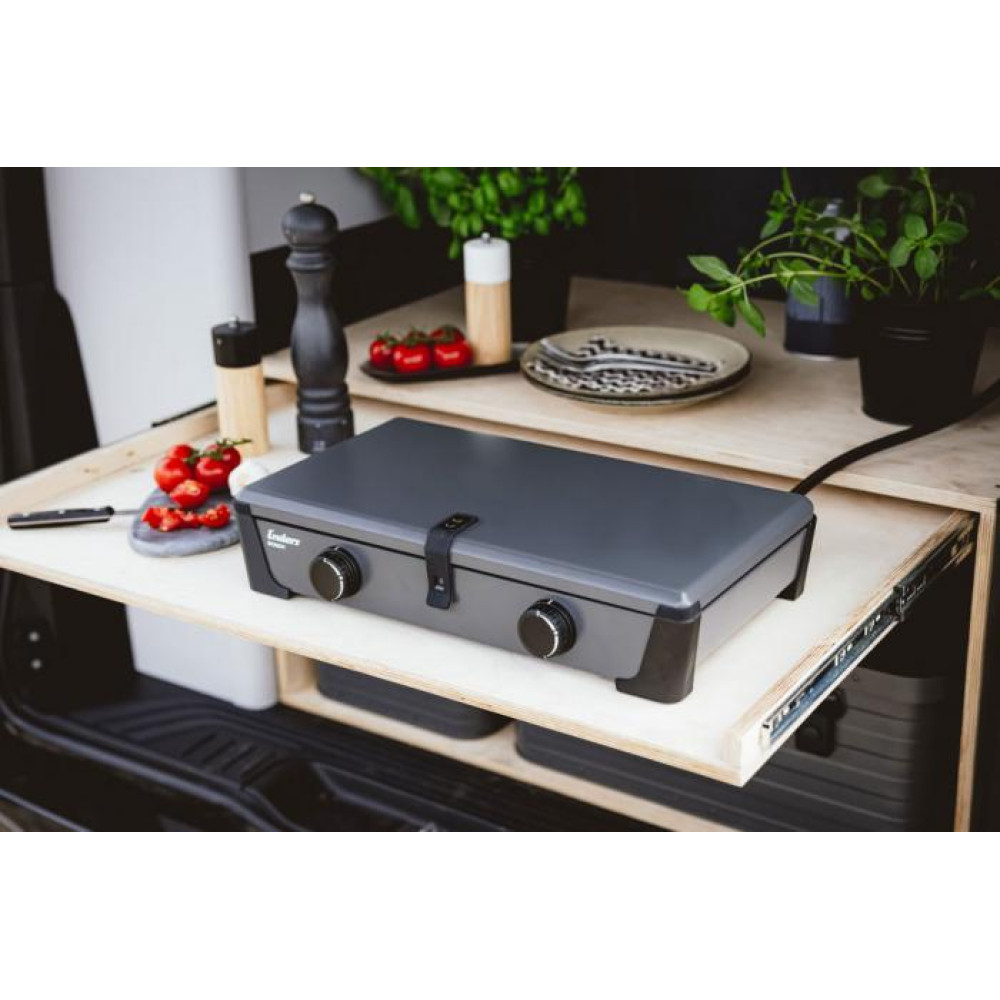 Портативна газова плита Enders BONDY 2Z з термодатчиками, 2 конфорки 4,6 кВт